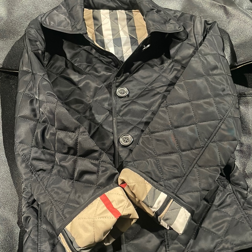 Black Burberry Jacket